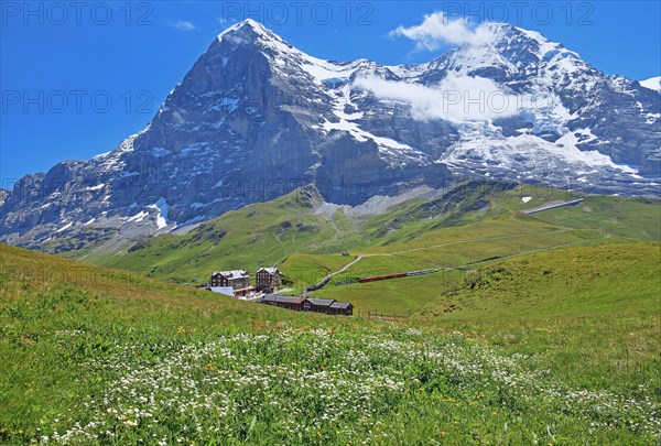 Kleine Scheidegg off the Eiger and Moench