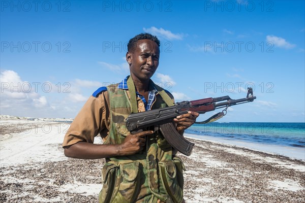 Bodyguard on Jazeera beach