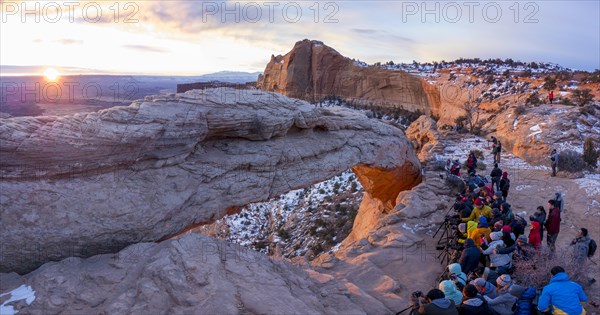 Arch Mesa Arch at sunrise