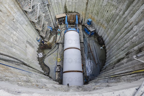 New construction of the Berne sewer