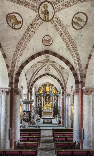 Nave and choir