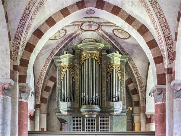 Baroque organ by Peter Heinrich Vahrnholt