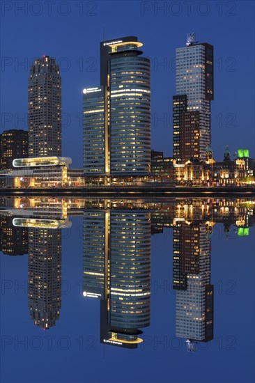 Skyline with World Port Center