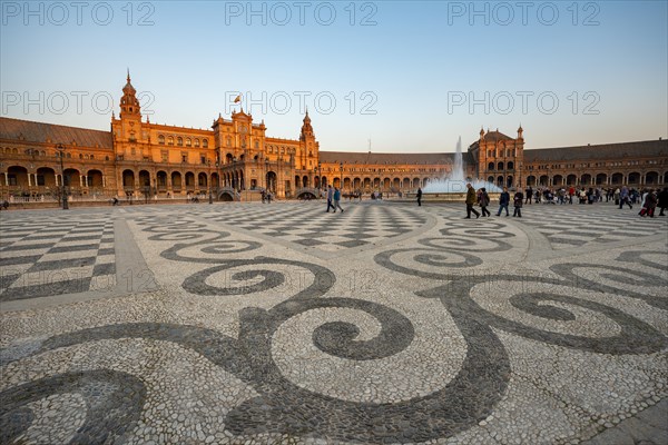 Artistically paved floor