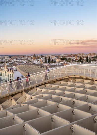 View over Seville