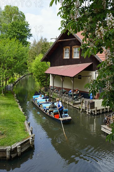 Boat trip on the Lehder Graben