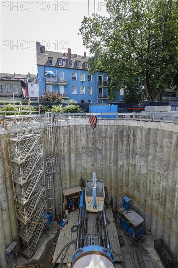 New construction of the Berne sewer