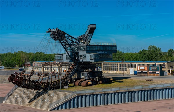 Mosquito bucket wheel excavator in the open-air museum Ferropolis