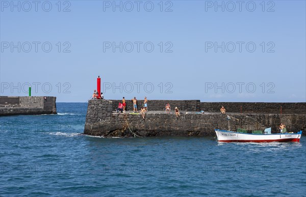 Historic Port Puerto de la Cruz and Fortress Bateria de Santa Barbara