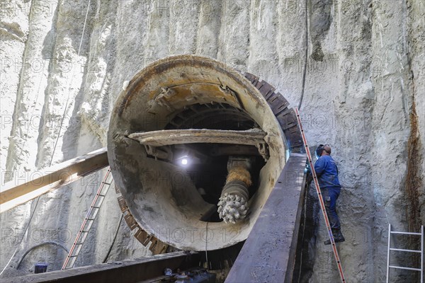 New construction of the Berne sewer