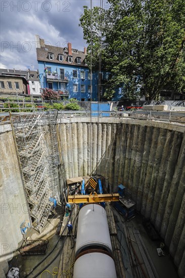 New construction of the Berne sewer