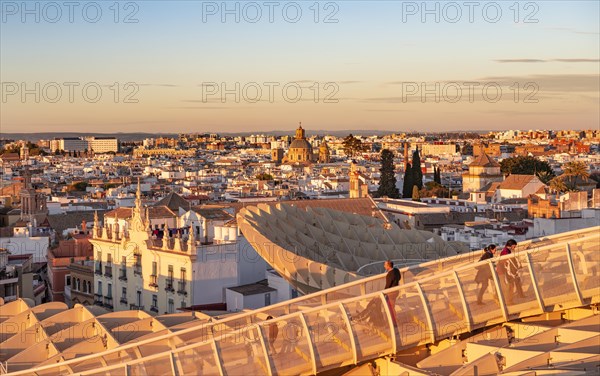 View over Seville