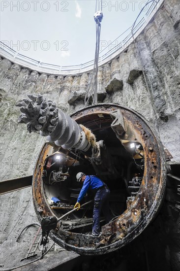 New construction of the Berne sewer