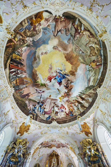 Frescoes by Matthaeus Guenther