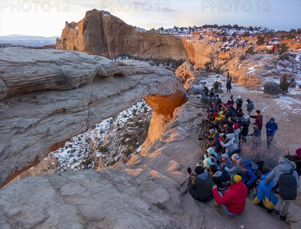 Arch Mesa Arch at sunrise