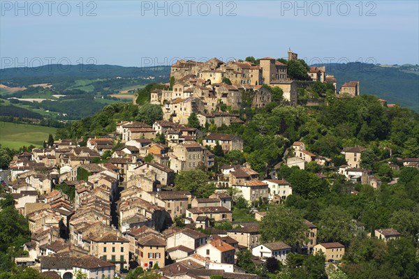 View of Cordes sur Ciel