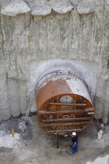 New construction of the Berne sewer