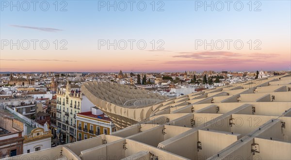 View over Seville