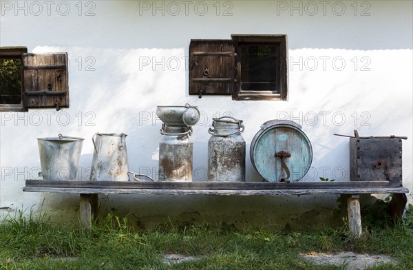 Old milk cans