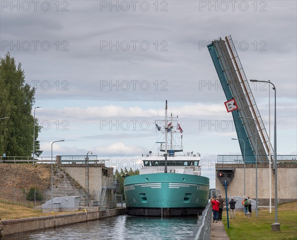 Ship in the Taipale Canal