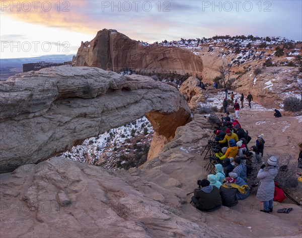 Arch Mesa Arch at sunrise