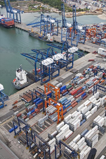 Balboa port in the Panama Canal