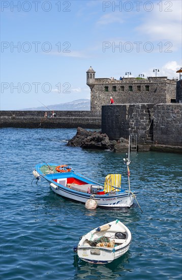 Historic Port Puerto de la Cruz and Fortress Bateria de Santa Barbara