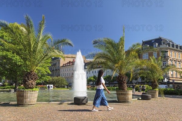 Protestant town church and congress centre at Augustaplatz