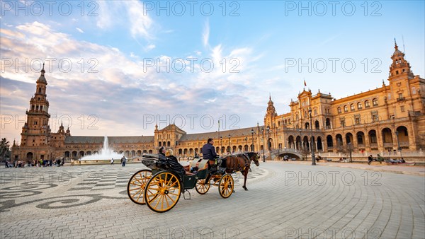 Carriage at Plaza de Espana