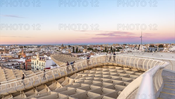 View over Seville