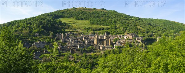 Abbey church of Sainte Foy on the Way of St. James