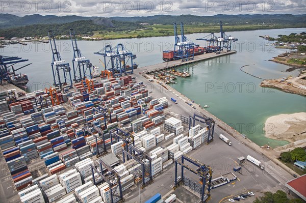 Balboa port in the Panama Canal