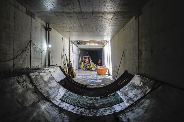 New construction of Berne sewer