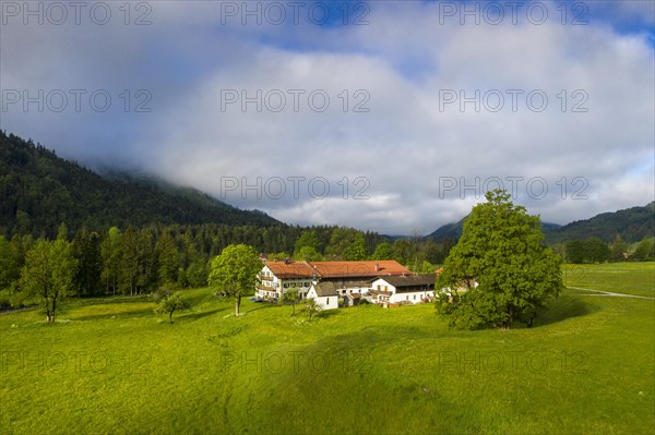 Jachenau in the morning light