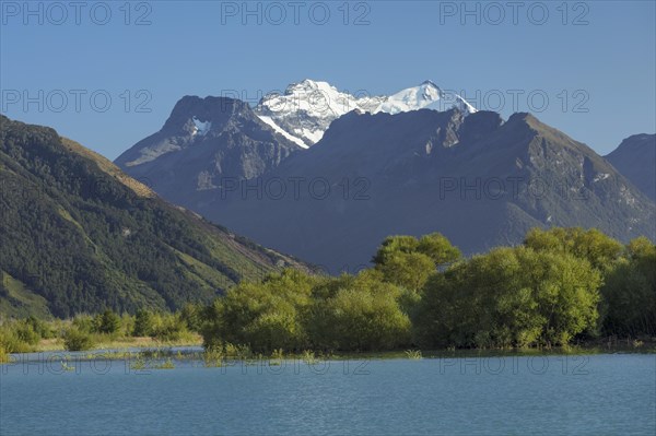 Snow-covered Mount Larkins