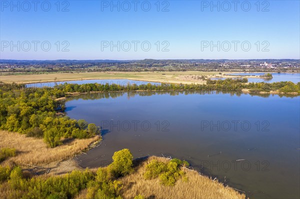 Estuary of the Ammer into the Lake Ammer