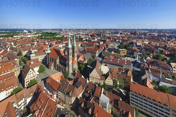 Sebald old town with St. Sebald church or Sebaldus church