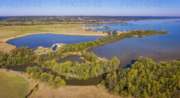 Mouth of the Ammer into the Lake Ammer