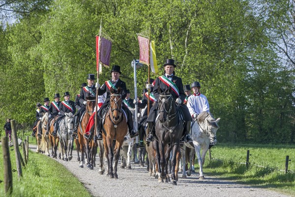 Riders at the blood ride