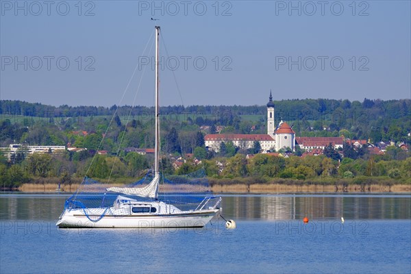 St. Mary's Minster in Diessen at the Lake Ammer