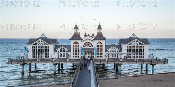 Pier Sellin with Baltic Sea