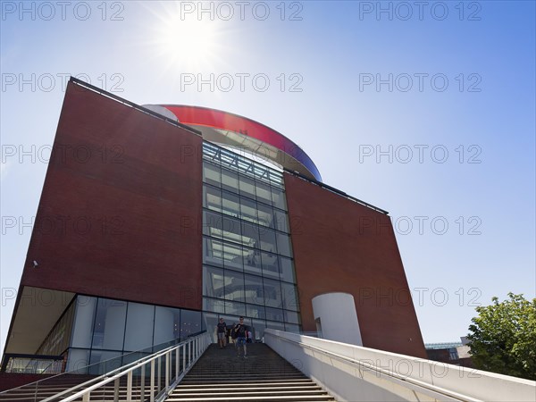 ARoS Aarhus Art Museum with roof installation Your rainbow panorama