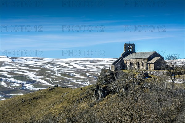 Chapel of Fortunies on Santoire valley