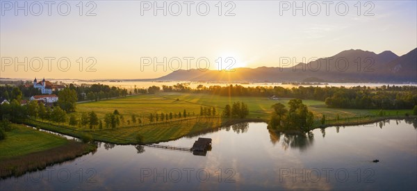 Sunrise at Lake Kochel