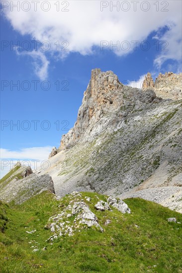 Mountain region on the Latemar