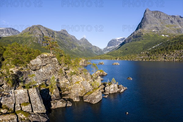 View of the Innerdalstarnet peak