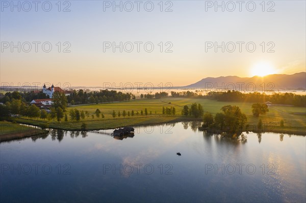 Sunrise at Lake Kochel