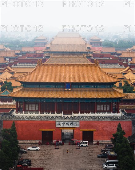 The Forbidden City in Smog