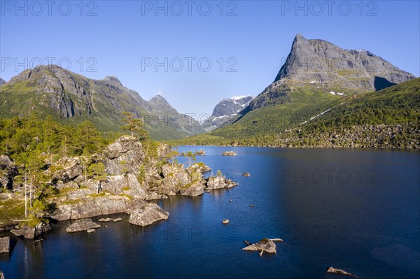 View of the Innerdalstarnet peak