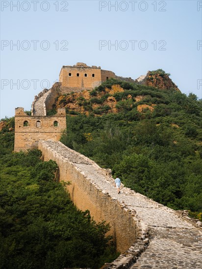 View of the Great Wall of China